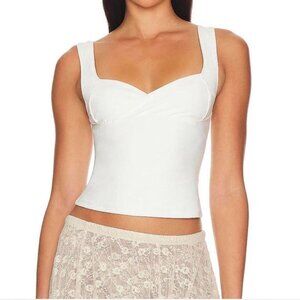 Free People Cami in White